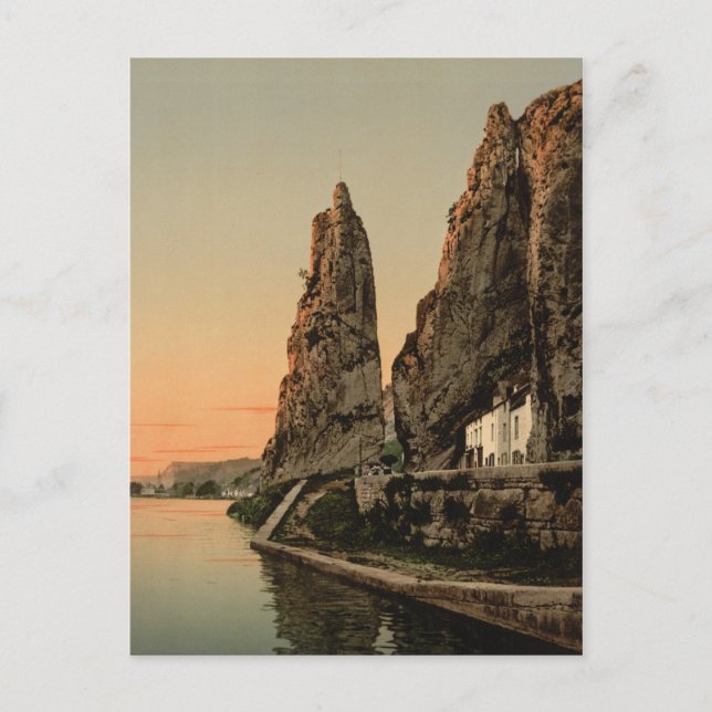 The Bayard Rock, Dinant Postcard (Front)