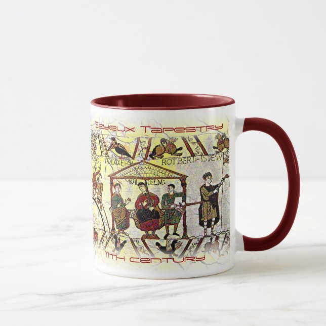The Bayeux Tapestry-11th Century Mug (Right)