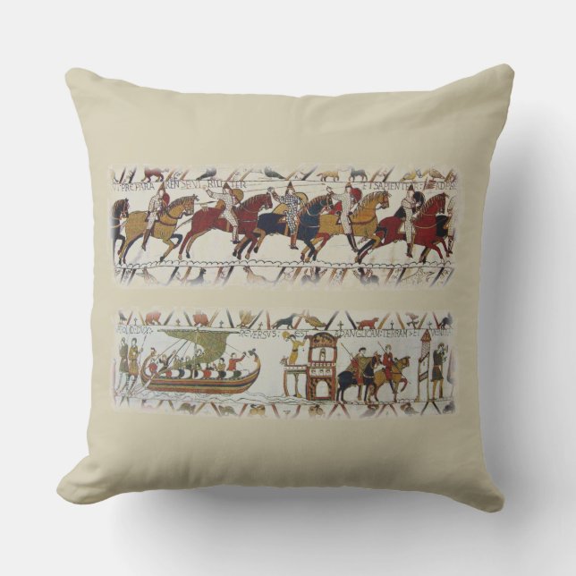 The Bayeux Tapestry a2 Outdoor Cushion (Front)