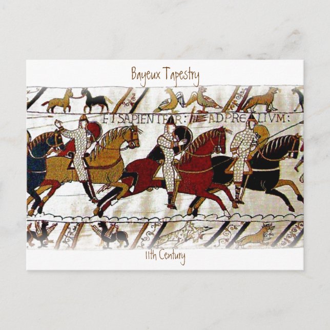 The Bayeux Tapestry a2 Postcard (Front)