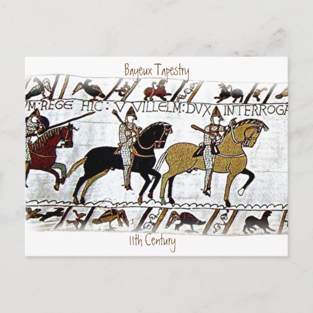 The Bayeux Tapestry a3 -  Postcard (Front)
