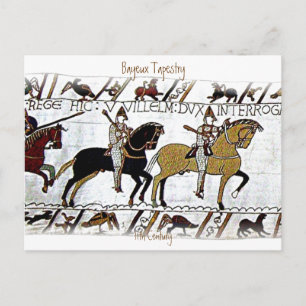 The Bayeux Tapestry a4 Postcard