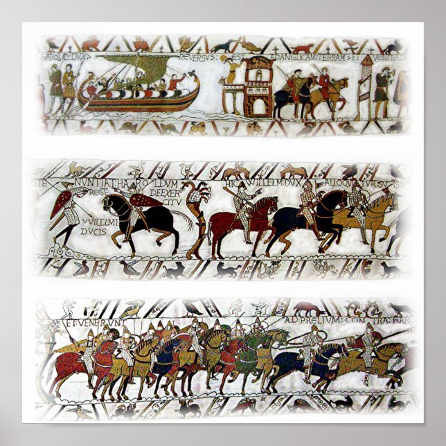 The Bayeux Tapestry Poster (Front)
