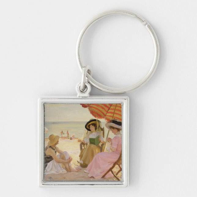 The Beach, 1929 Key Ring (Front)