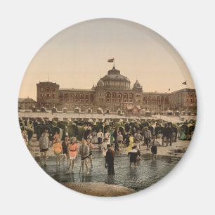 The Beach and Kursaal, Scheveningen, Netherlands Magnet