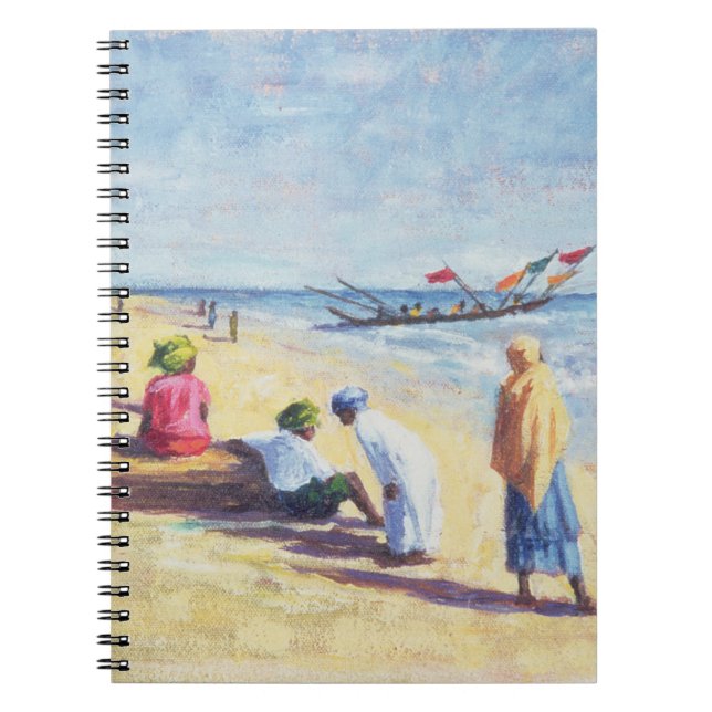 The Beach at Abene Senegal 1997 Notebook (Front)