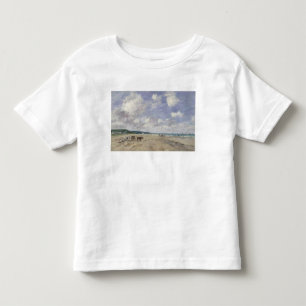 The Beach at Tourgeville, 1893 Toddler T-Shirt