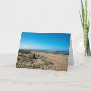 The Beach At Troon Scotland Postcard