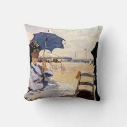 The Beach at Trouville Cushion