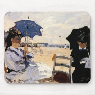 The Beach at Trouville Mouse Mat