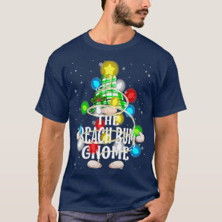 The Beach Bum Gnome Christmas Matching Family Shir T-Shirt