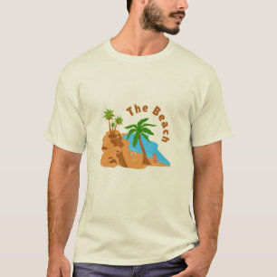 The Beach Classic Cream T-Shirt Summer Coastal G