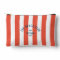 The Beach Club Crest Orange Red Cabana Stripe