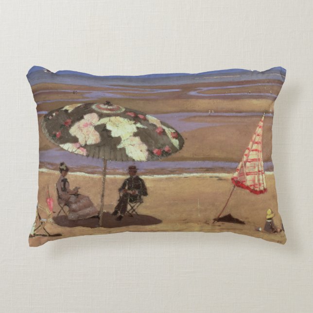 The Beach Decorative Cushion (Front)