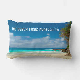 The Beach Fixes Everything Lumbar Cushion