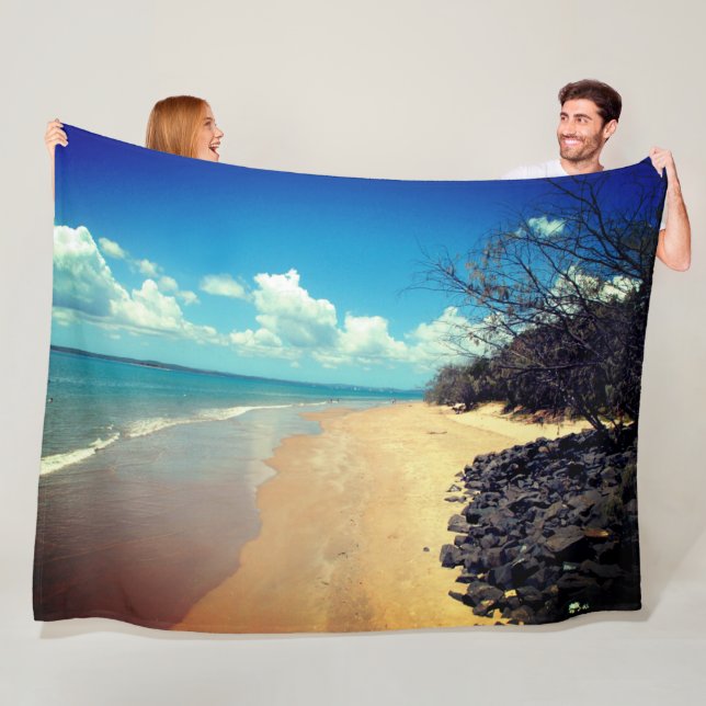 The Beach Fleece Blanket (In Situ)