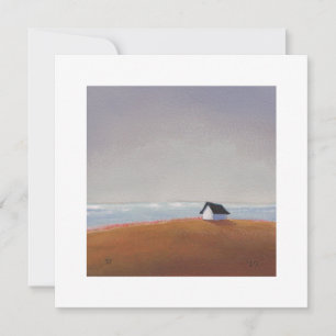 The Beach House - pretty art CUSTOMIZE IT personal Invitation