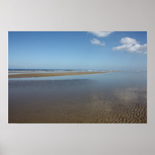 The Beach in Egmond aan Zee, Netherlands Poster
