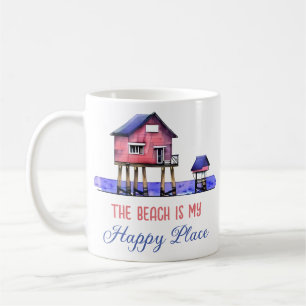 The Beach is my Happy Place Coffee Mug