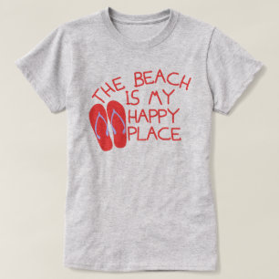 The Beach Is My Happy Place T-Shirt