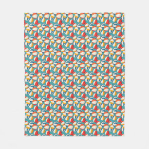 The Beach Is Where Worries Fade Away Fleece Blanket