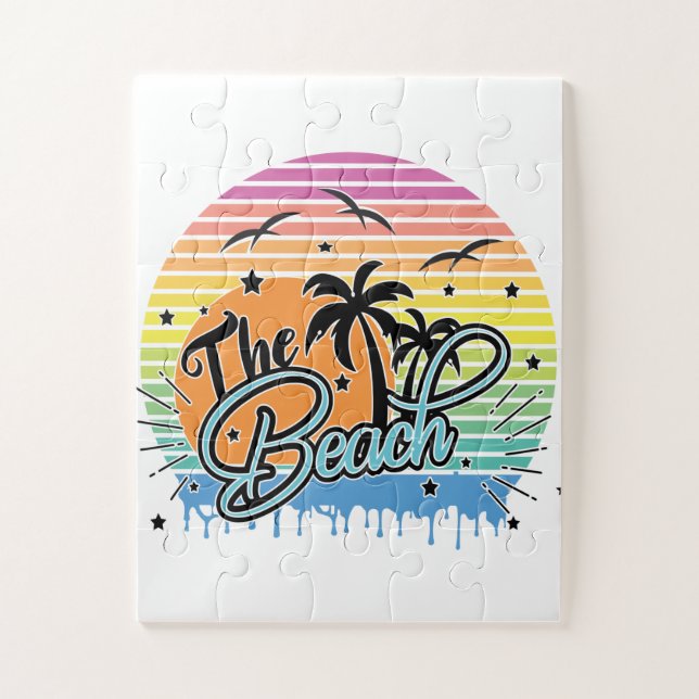 The Beach Jigsaw Puzzle (Vertical)