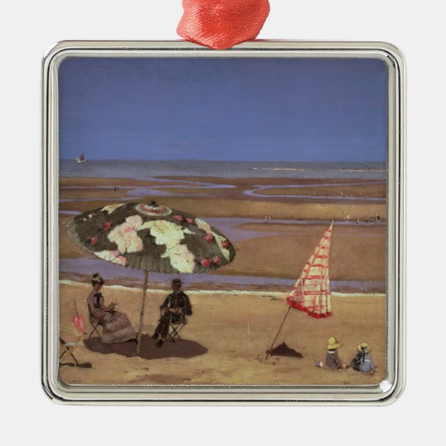 The Beach Metal Tree Decoration (Front)