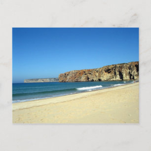 The beach postcard