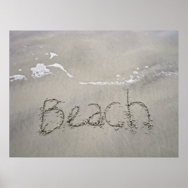 The Beach Poster (Front)