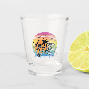 The Beach Shot Glass
