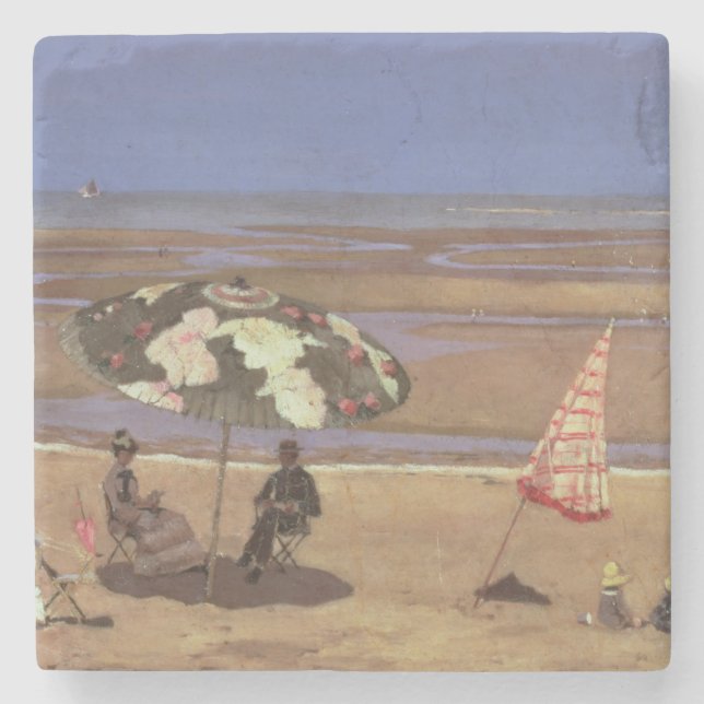 The Beach Stone Coaster (Front)