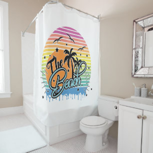The Beach, Summer 2023 Shower Curtain