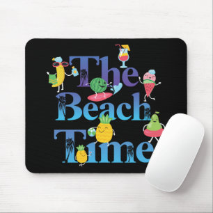 The Beach Time Mouse Mat