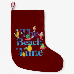 The Beach Time Small Christmas Stocking