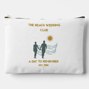 The Beach Wedding Club Ocean Luxury Accessory Pouch