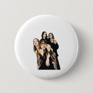 The Beache's Band Artwork Sticker 6 Cm Round Badge