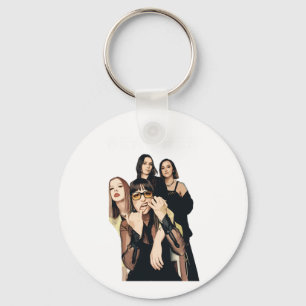 The Beache's Band Artwork Sticker Key Ring