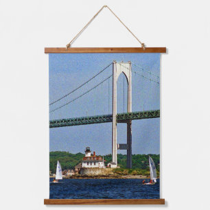 The Beacon of Newport Harbour Hanging Tapestry