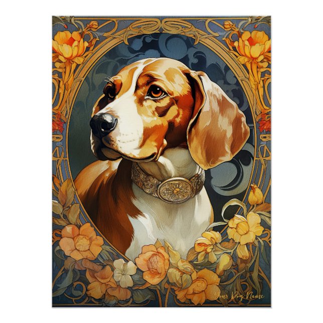 The Beagle Dog 003 - Natalia Mucha Poster (Front)