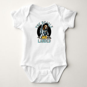 The Beagle Has Landed Baby Bodysuit