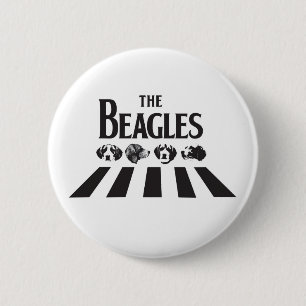 The Beagles 6 Cm Round Badge
