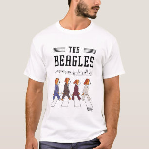 The Beagles Men White T-Shirt
