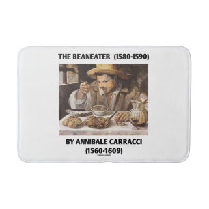 The Beaneater (1580-1590) By Annibale Carracci Bath Mat