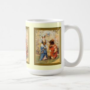 The bear and the princess coffee mug