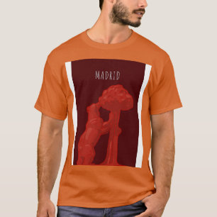 The Bear and the Strawberry Tree Spain Madrid T-Shirt