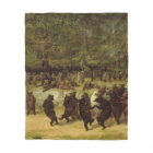 The Bear Dance Painting - William Holbrook Beard