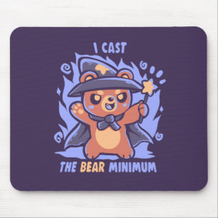 The Bear Minimum Spell Mouse Mat