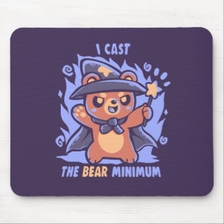 The Bear Minimum Spell Mouse Mat