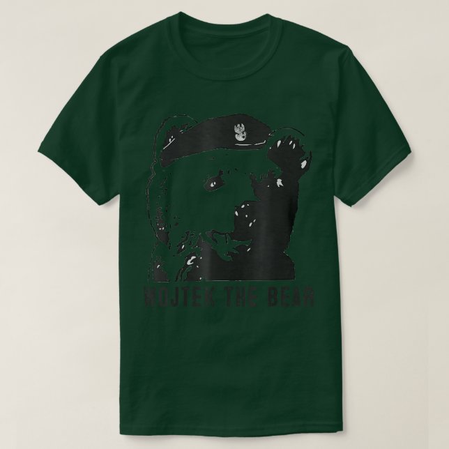 The bear Wojtek Polish Bear 1900  T-Shirt (Design Front)