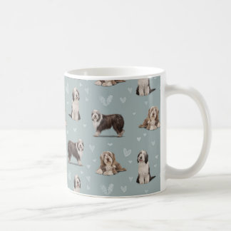 The Bearded Collie Dog Coffee Mug